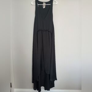 Free People Black High Low Dress